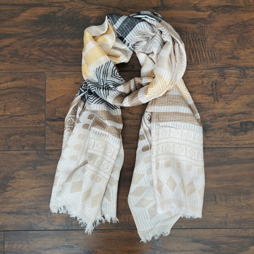 Tribal Pattern Scarf